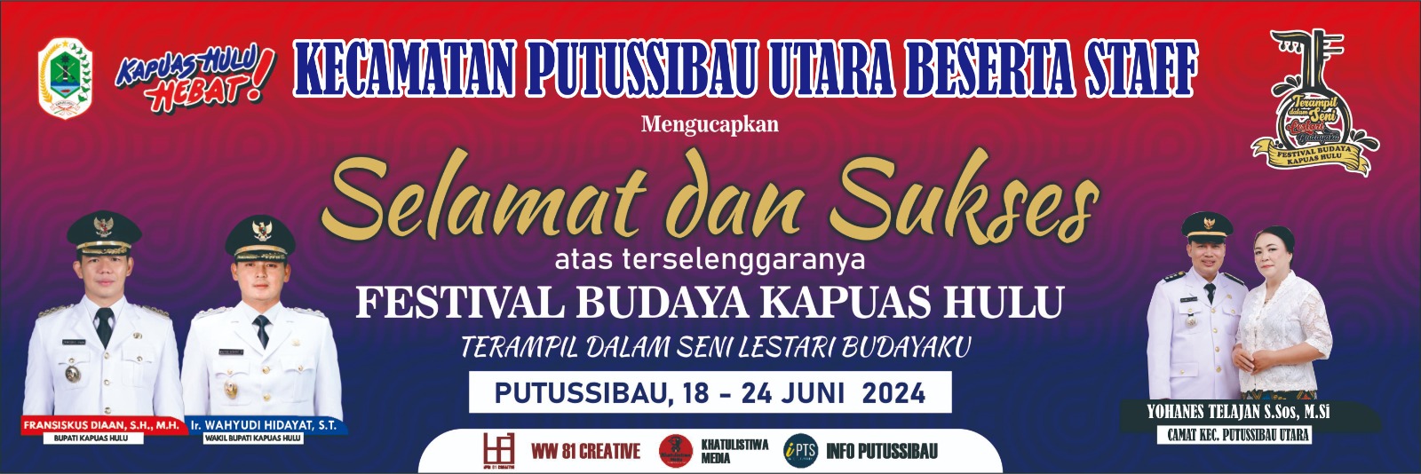 Festival Budaya Kapuas Hulu 2024